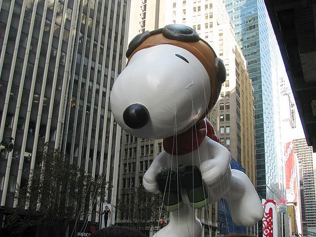 followed by Snoopy, of course!